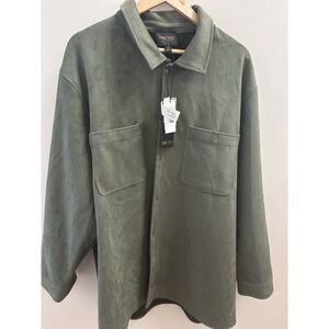 truth by republic Faux Suede Shirt/jacket XL Men's